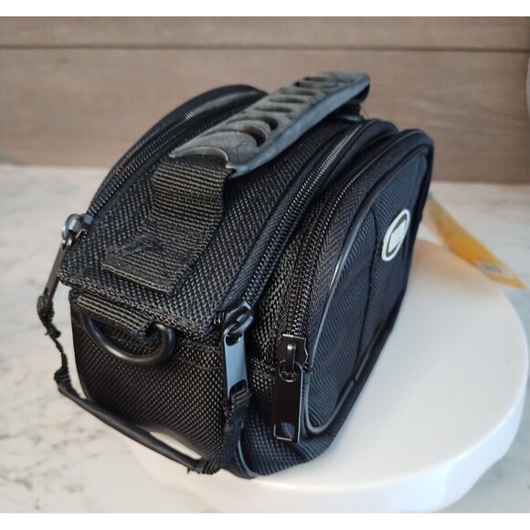 NWT Digital Concepts Camera / Compact Camcorder Bag Black Padded Strap - Picture 13 of 13